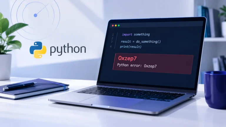Python Error Oxzep7 Software